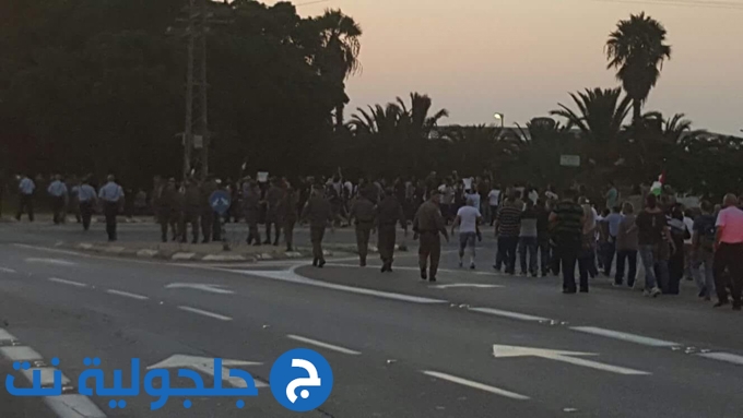 مواجهات مع الشرطة خلال مظاهرة تضامنية أمام مستشفى برزيلاي